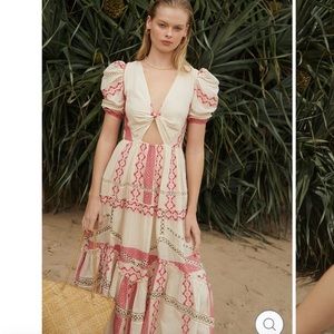 Hemant & Nandita Pehr Midi Dress XS